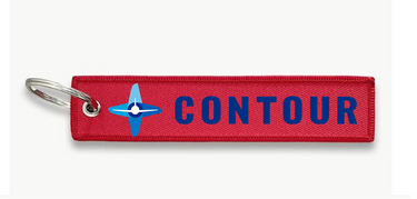 CONTOUR AIRLINES KEY CHAIN